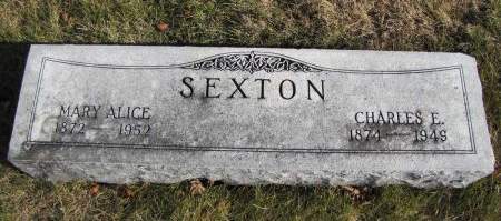 MCDONALD SEXTON, MARY ALICE - Fremont County, Iowa | MARY ALICE MCDONALD SEXTON 