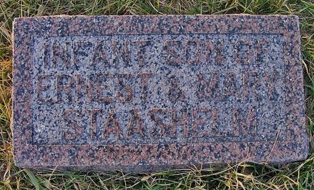 STAASHELM, INFANT SON - Fremont County, Iowa | INFANT SON STAASHELM 