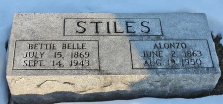 STILES, BETTIE BELLE - Fremont County, Iowa | BETTIE BELLE STILES 