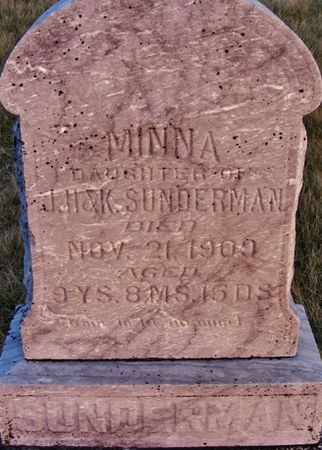 SUNDERMAN, MINNA - Fremont County, Iowa | MINNA SUNDERMAN 