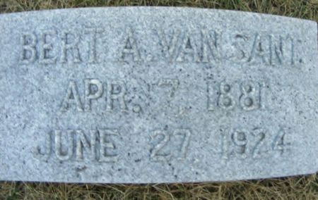 VANSANT, BERT A - Fremont County, Iowa | BERT A VANSANT 
