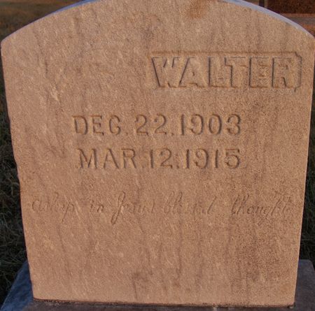 WALTER, CLARA - Fremont County, Iowa | CLARA WALTER 