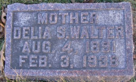 WALTER, DELIA S. - Fremont County, Iowa | DELIA S. WALTER 