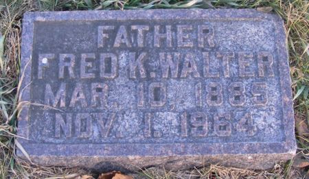 WALTER, FRED K - Fremont County, Iowa | FRED K WALTER 