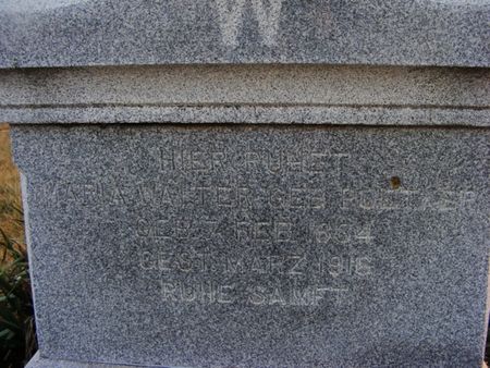 WALTER, MARIA GEE - Fremont County, Iowa | MARIA GEE WALTER 