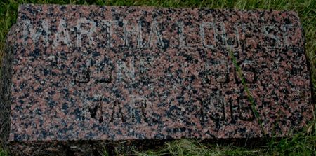 WALTER, MARTHA LOUESE - Fremont County, Iowa | MARTHA LOUESE WALTER 