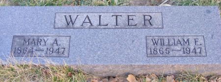 WALTER, WILLIAM E - Fremont County, Iowa | WILLIAM E WALTER 