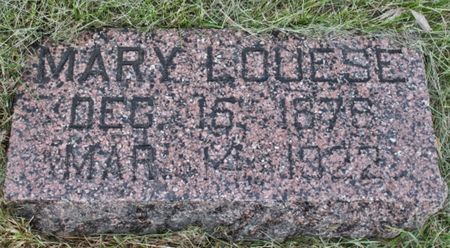 WALTER, MARY LOUESE - Fremont County, Iowa | MARY LOUESE WALTER 