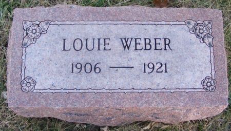 WEBER, LOUIE - Fremont County, Iowa | LOUIE WEBER 
