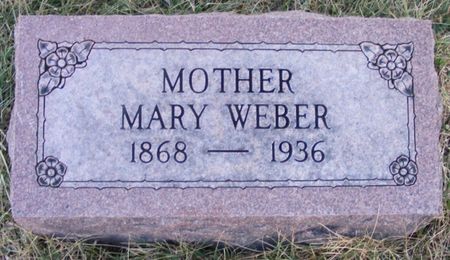 WEBER, MARY - Fremont County, Iowa | MARY WEBER 