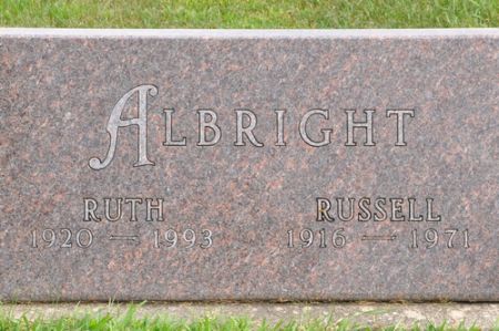 ALBRIGHT, RUTH - Grundy County, Iowa | RUTH ALBRIGHT 