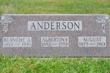 ANDERSON, AUGUST - Grundy County, Iowa | AUGUST ANDERSON 