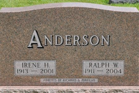 ANDERSON, RALPH W. - Grundy County, Iowa | RALPH W. ANDERSON 