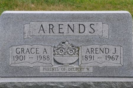 ARENDS, GRACE A. - Grundy County, Iowa | GRACE A. ARENDS 