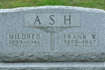 ASH, FRANK W. - Grundy County, Iowa | FRANK W. ASH 