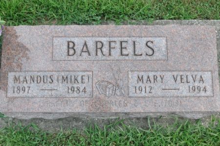 BARFELS, MARY VELVA - Grundy County, Iowa | MARY VELVA BARFELS 