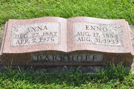 BARKHOFF, ANNA - Grundy County, Iowa | ANNA BARKHOFF 