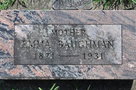 BAUGHMAN, EMMA - Grundy County, Iowa | EMMA BAUGHMAN 