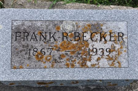 BECKER, FRANK R. - Grundy County, Iowa | FRANK R. BECKER 