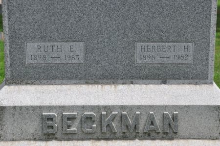 BECKMAN, HERBERT H. - Grundy County, Iowa | HERBERT H. BECKMAN 