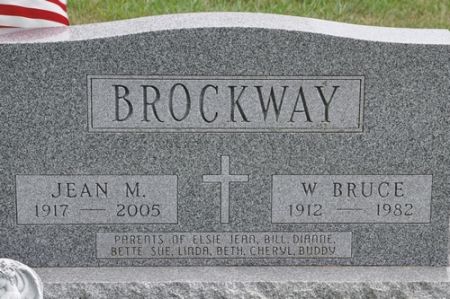 BROCKWAY, W. BRUCE - Grundy County, Iowa | W. BRUCE BROCKWAY 