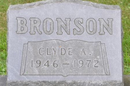 BRONSON, CLYDE A. - Grundy County, Iowa | CLYDE A. BRONSON 