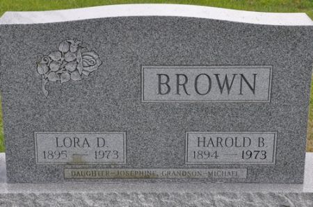 BROWN, LORA D. - Grundy County, Iowa | LORA D. BROWN 