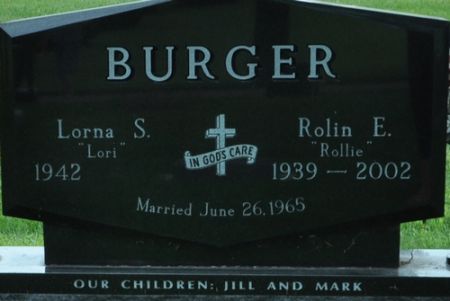 BURGER, ROLIN E. - Grundy County, Iowa | ROLIN E. BURGER 