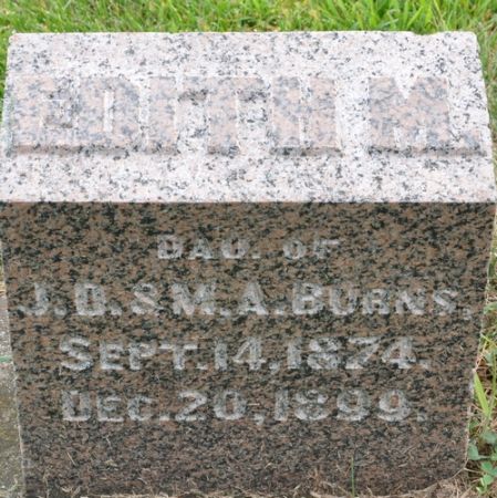 BURNS, EDITH M. - Grundy County, Iowa | EDITH M. BURNS 