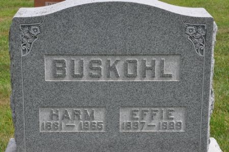 BUSKOHL, EFFIE - Grundy County, Iowa | EFFIE BUSKOHL 