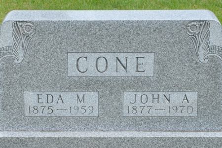 CONE, EDA M. - Grundy County, Iowa | EDA M. CONE 