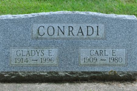 CONRADI, GLADYS E. - Grundy County, Iowa | GLADYS E. CONRADI 