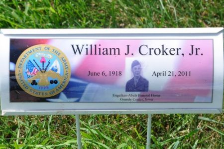 CROKER, WILLIAM J. JR. - Grundy County, Iowa | WILLIAM J. JR. CROKER 