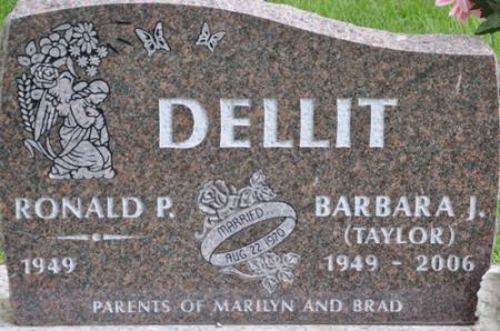 DELLIT, BARBARA J. (TAYLOR) - Grundy County, Iowa | BARBARA J. (TAYLOR) DELLIT 