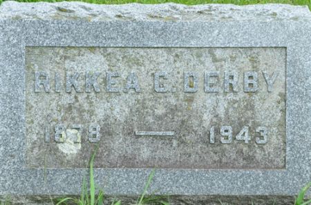 DERBY, RIKKEA C. - Grundy County, Iowa | RIKKEA C. DERBY 