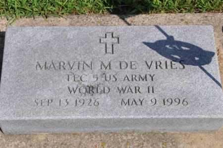 DEVRIES, MARVIN M. - Grundy County, Iowa | MARVIN M. DEVRIES 