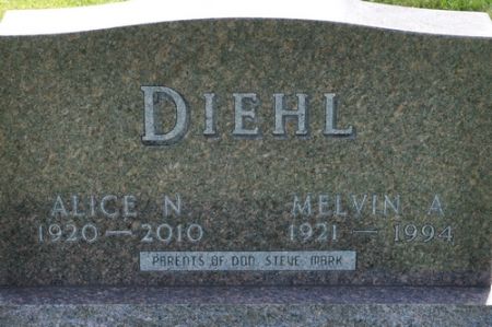DIEHL, MELVIN A. - Grundy County, Iowa | MELVIN A. DIEHL 