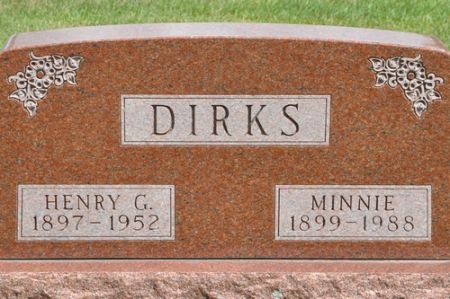 DIRKS, HENRY G. - Grundy County, Iowa | HENRY G. DIRKS 
