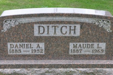 DITCH, MAUDE L. - Grundy County, Iowa | MAUDE L. DITCH 