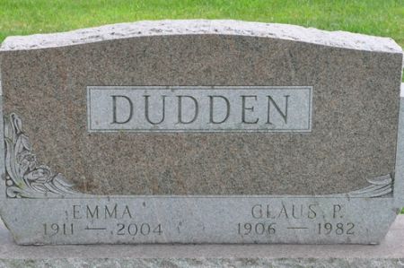 DUDDEN, EMMA - Grundy County, Iowa | EMMA DUDDEN 