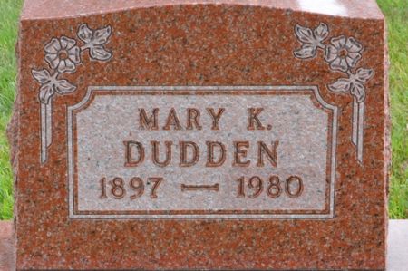 DUDDEN, MARY K. - Grundy County, Iowa | MARY K. DUDDEN 
