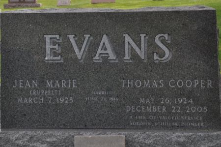 EVANS, THOMAS COOPER - Grundy County, Iowa | THOMAS COOPER EVANS 