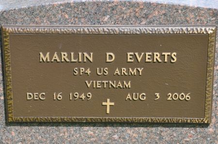 EVERTS, MARLIN D. - Grundy County, Iowa | MARLIN D. EVERTS 