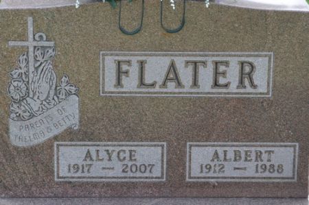 FLATER, ALBERT - Grundy County, Iowa | ALBERT FLATER 