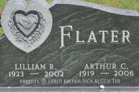 FLATER, LILLIAN R. - Grundy County, Iowa | LILLIAN R. FLATER 