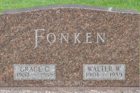 FONKEN, GRACE C. - Grundy County, Iowa | GRACE C. FONKEN 