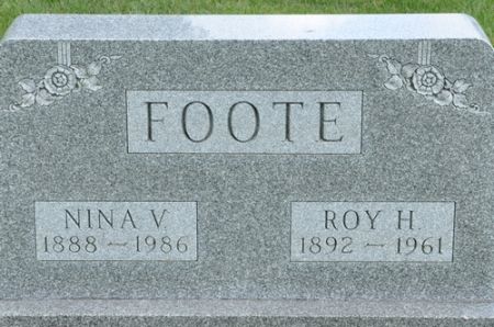 FOOTE, ROY H. - Grundy County, Iowa | ROY H. FOOTE 