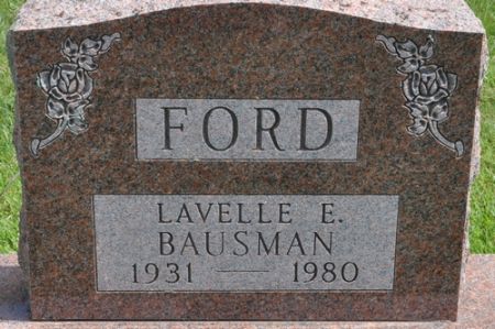 FORD, LAVELLE E. (BAUSMAN) - Grundy County, Iowa | LAVELLE E. (BAUSMAN) FORD 