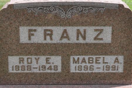 FRANZ, ROY E. - Grundy County, Iowa | ROY E. FRANZ 