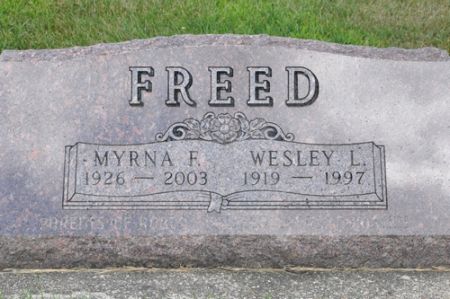 FREED, MYRNA F. - Grundy County, Iowa | MYRNA F. FREED 